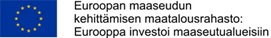 Eurooppa investoi maaseutualueisiin -logo